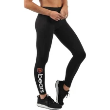 G-lll NFL Chicago Bears Black Leggings with Team Name/Logo X-Large
