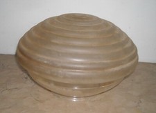 MODERNARIATO_DESIGN_COPPA PER LAMPADA O LAMPADARIO_VETRO D'EPOCA_UTILISSIMA_GBM