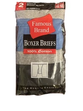 Famous Brand Boxer Briefs Assorted Colors