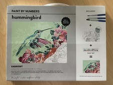Kaisercraft Hummingbird multicoloured paint by numbers 31 x 40 cm