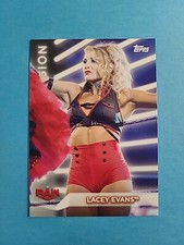 LACEY EVANS 2021 TOPPS WWE WOMEN'S DIVISION WRESTLING CARD # R-7 H8420