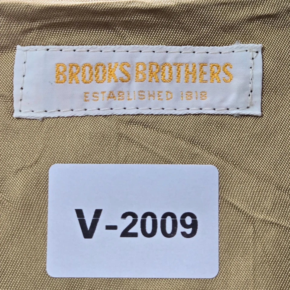 Chaqueta de mujer Brooks Brothers vintage 10 beige mezcla de lana gabardina años 70 80 Foto 2 de 4