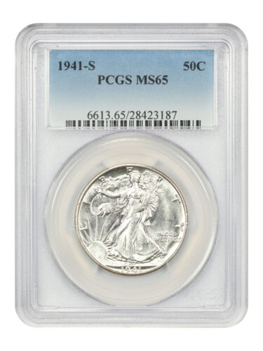1941-S 50C PCGS MS65 - Picture 1 of 4