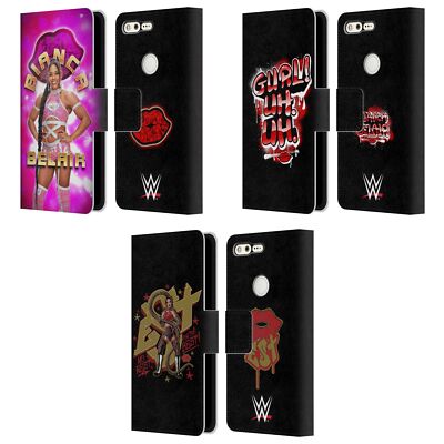 OFFIZIELLE WWE BIANCA BELAIR BRIEFTASCHE HUELLE AUS LEDER FÜR GOOGLE HANDYS