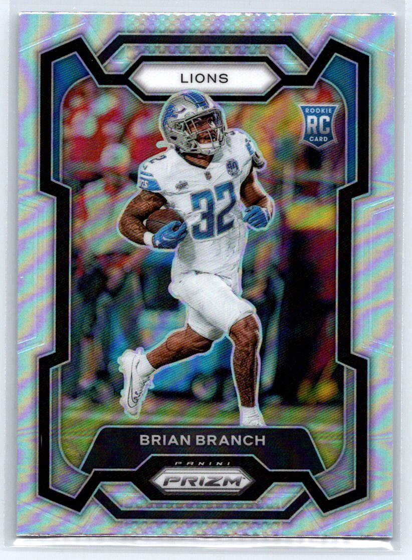 2023 Panini Prizm #328 Brian Branch Silver