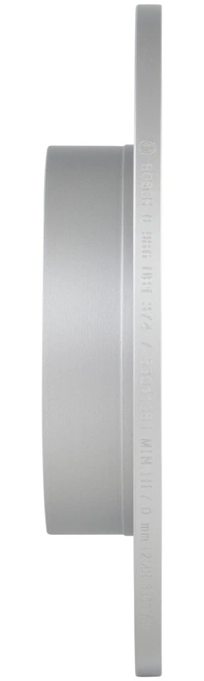 Rotor de freno de disco trasero Bosch QuietCast para Volkswagen Golf 1999-2006 Foto 4 de 4