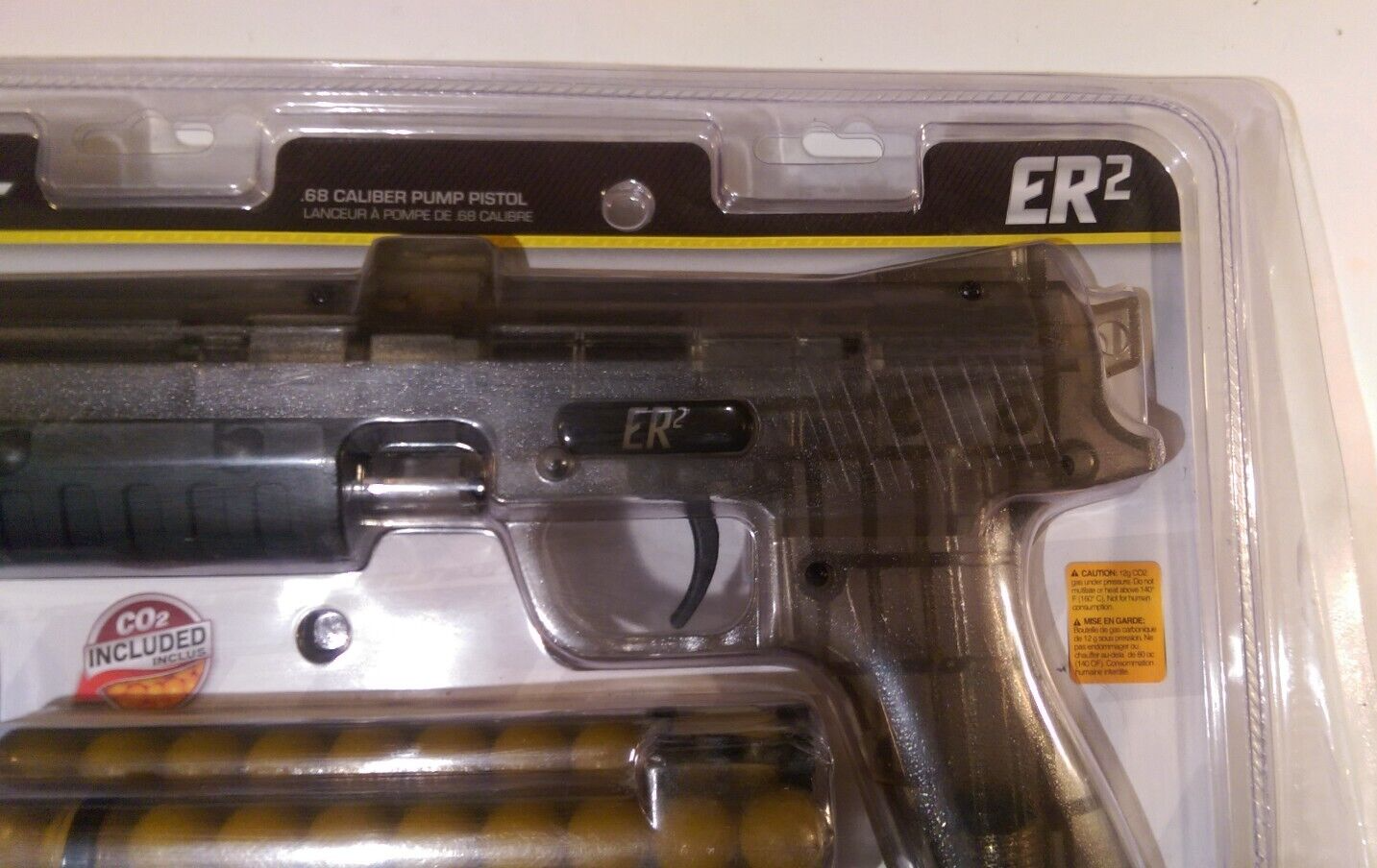 JT ER2 Paintball Pump Pistol with Loader Tubes Paintballs CO2 & Barrel