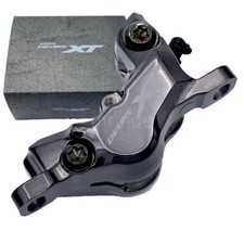 SHIMANO Deore XT 4-Piston Disc Brake Caliper Metal/Resin Pad,Post Mount BR-M8120