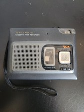 Optimus CTR-115 Voice-Activated Cassette Tape Recorder Pop Up Mic Quick Shipping