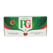PG Tips Original Tea 40 Count Full Bodied Flavor Easy Brew Refreshing Antioxi...