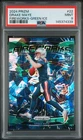 2024 PANINI PRIZM FIREWORKS GREEN ICE #22 DRAKE MAYE ROOKIE RC PSA 9