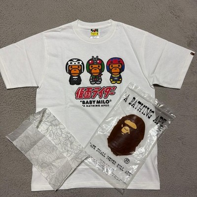 A BATHING APE BAPE 仮面ライダー　BABY MILO tシャツ A Bathing Ape Bape Kamen Rider Baby Milo T-Shirt JPN Limited
