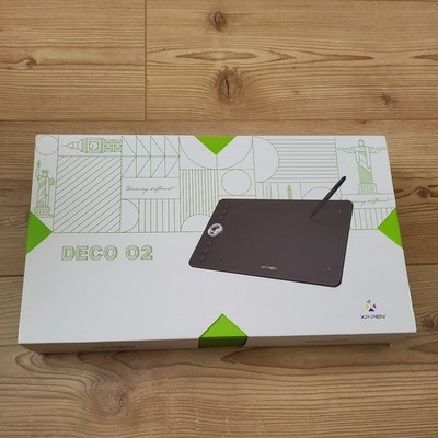 Wie neu: XPPen Deco 02 Grafiktablett - OVP