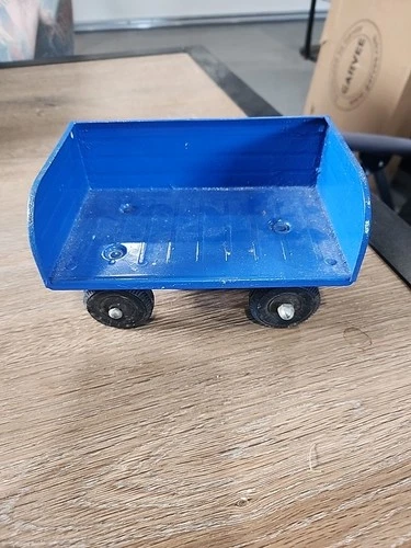 Vintage Tonka Toy Luggage Baggage Cart Pressed Steel  Free Shipping