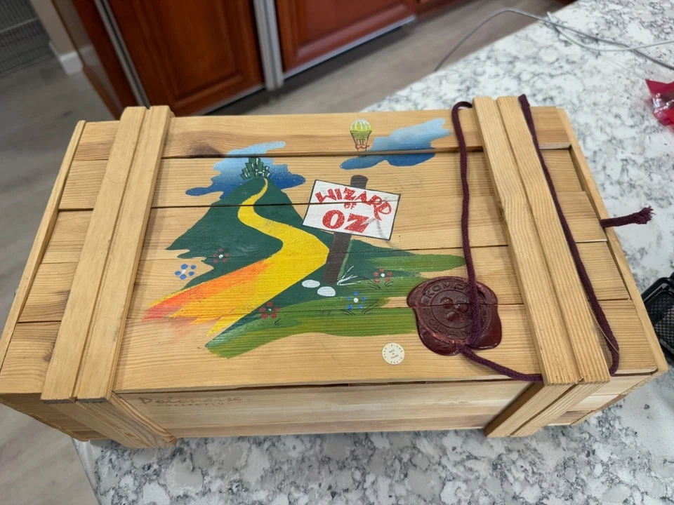 MGM Grand Excl Polonaise Hand Blown Glass Wizard of Oz (3) Ornament Set - Image 2 of 4