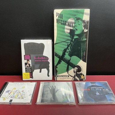 Lot Of 5 Paul McCartney CDs - Including Sealed Long Box Of Unplugged Bootleg!!!