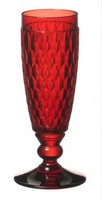 Villeroy & Boch Boston Coloured Sektglas Rot Glas