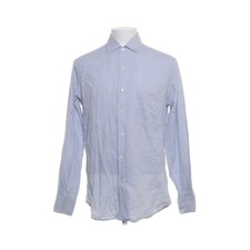 Loro Piana, Hemd, Größe: L, MAB1852, Blau, Baumwolle, Streifen, Herren #xj8