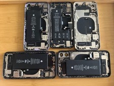 Lot of 5 Apple iPhone 11  Pro Housing W/ Part FOR PARTS OR NOT WORKING UNTESTED