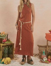 Spell Rhodes Knit Maxi Dress Size M
