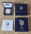 2024-S Peace Silver Dollar $1 - San Francisco - OGP w/ COA Proof