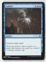 Cancel - Khans of Tarkir (KTK) #33