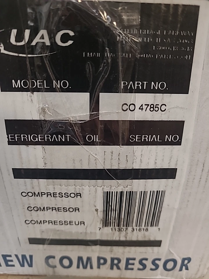 UAC A/C Compressor CO 4785C - Image 2 of 4