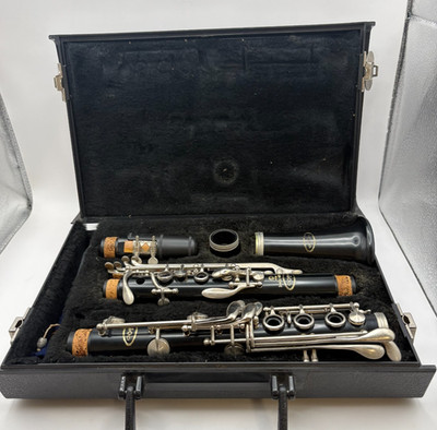 Vito 7212 Reso-Tone 3 Clarinet Vito Hard Case Used Untested Goldentone USA Bb