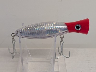 Musky Candy Popper Pro 4 3/4'' - Redhead - 1.4 oz - Saltwater Surface Popper