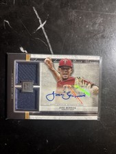 2020 Topps Museum Jose  Berrios Dual Patch Auto Ssda-job