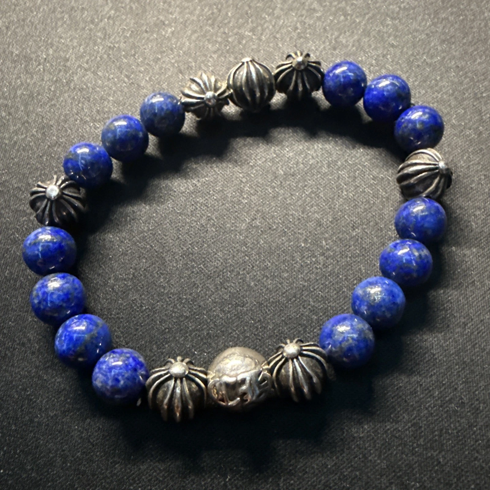 CHROME HEARTS bracciale stile cuori cromati 7 pollici