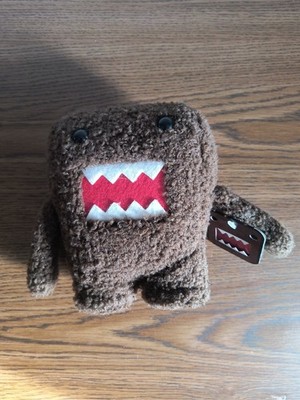 NWT Play Along By Jakks Pacific Domo Plush Toy 6  NHK-TYO 1998 Rare Brown