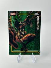 2026 Topps Chrome Marvel Scream #148 Green Refractor 55/99 Symbiote Spider-Man