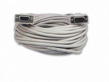 50 Foot DB9 9 Pin Serial / RS232 Male/Female Extension Cable
