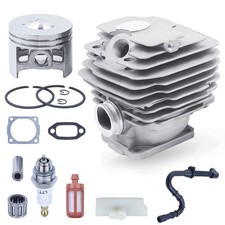 Piston et Cylindre pour STIHL 028 028AV 028AVS 028WB Tronconneuse, Cylindre +...