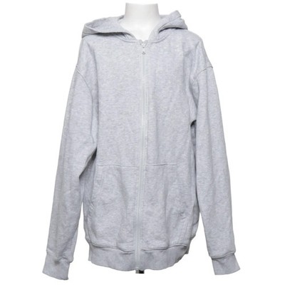 H&M, Kapuzenpullover, Größe: 158/164, Grau, Baumwolle/Elasthan/Polyester #lu2