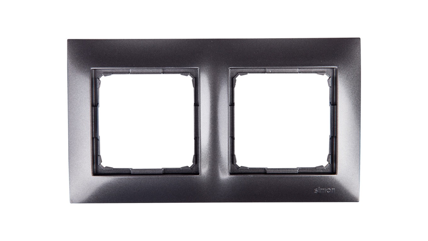 Simon 54 Premium Double Frame Charcoal/ For Drywall/ DRK2/ 48