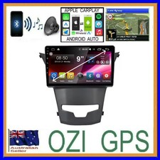 SSANGYONG KORANDO 2013 GPS CARPLAY ANDROID AUTO ODB DAB TPMS DVR CAMERA 9"