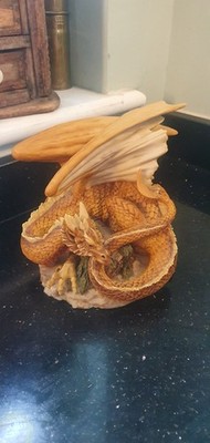 Enchantica Arangast Sommerdrache Figur von Andrew Bill 15 cm 1989 Fantasy