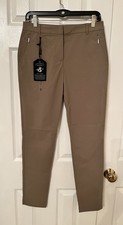 Anatomie Thea Pant - Khaki - Sz Med NWT Luxury Travel Brand