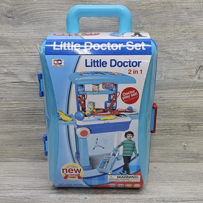 Little Doctor Set 2-in-1 Pretend Play Doctor Kit Kids Toy Luggage Case