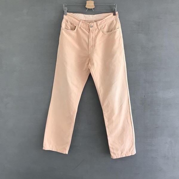 Men Loro Piana Jeans Beige Cotton 29 / S / 42