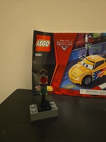 LEGO Disney Cars 2 Jeff Gorvette Set 9481- 54 Piece-100% Complete with Manual