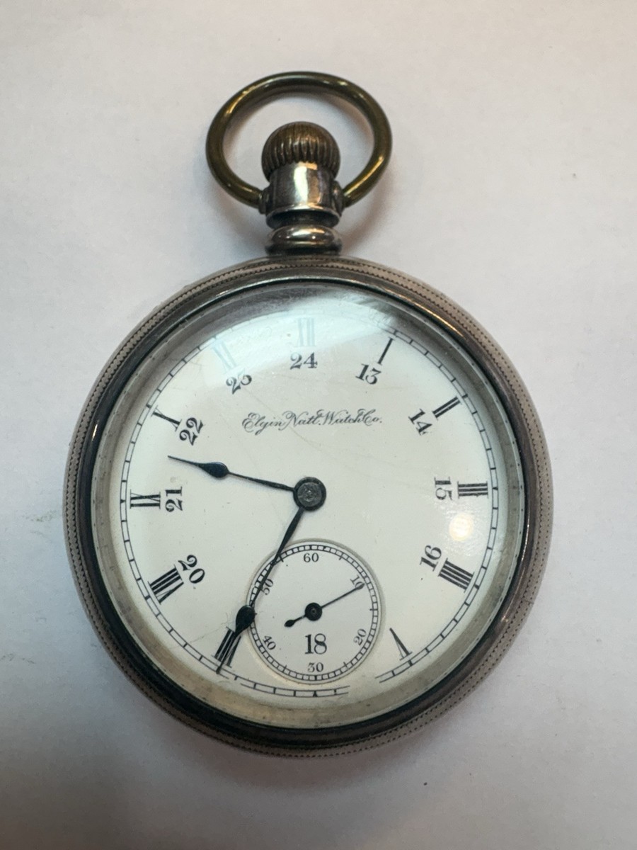 1893 POCKET WATCH ELGIN NATIONAL WATCH W010