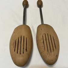 Vintage Wooden Shoe Trees Made In Germany 8-9