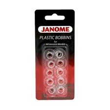 10-Pack Plastic Bobbins for All Models - Top and Front Load