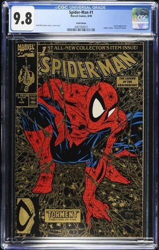 Spiderman 1 Gold for sale | eBay