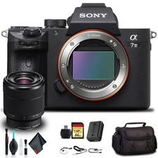 Sony Alpha a7 III Mirrorless Camera with 28-70mm Lens ILCE7M3K/B with Soft Bag,
