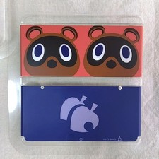 New Nintendo 3DS Faceplate No.014 Animal Crossing Mamekichi Tsubukichi Used