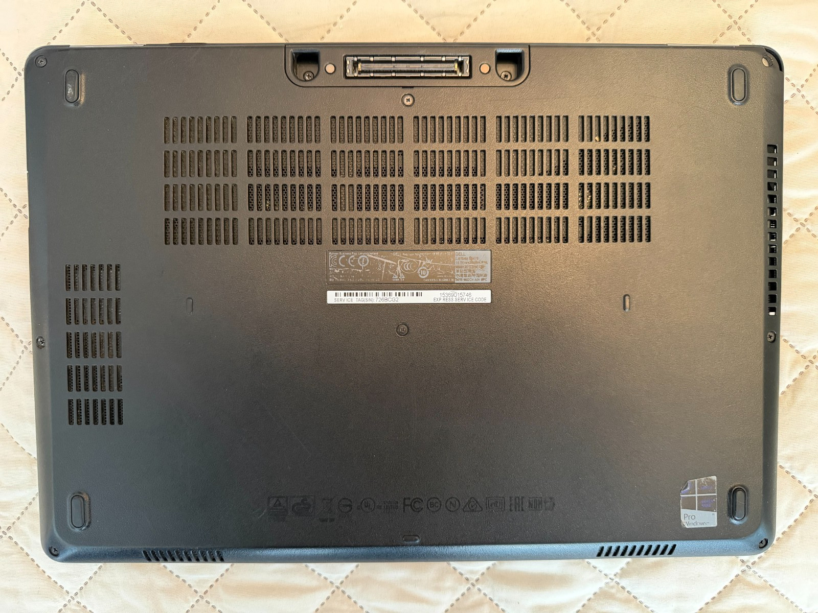 Dell Latitude E5470, 14-Inch Laptop, with Intel Core i7-6820HQ, Windows 11 Pro